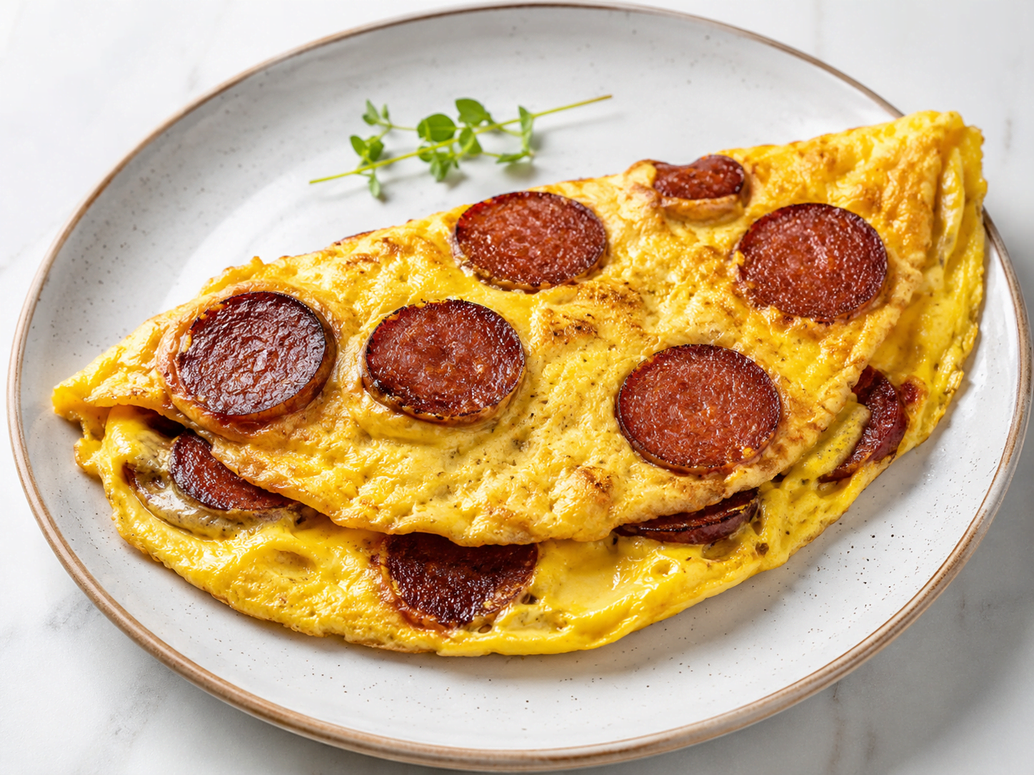 Sucuklu Omlet